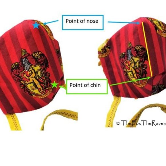 Pretty Flowers and Swears Fitted Face Mask - Picture 8 of 8